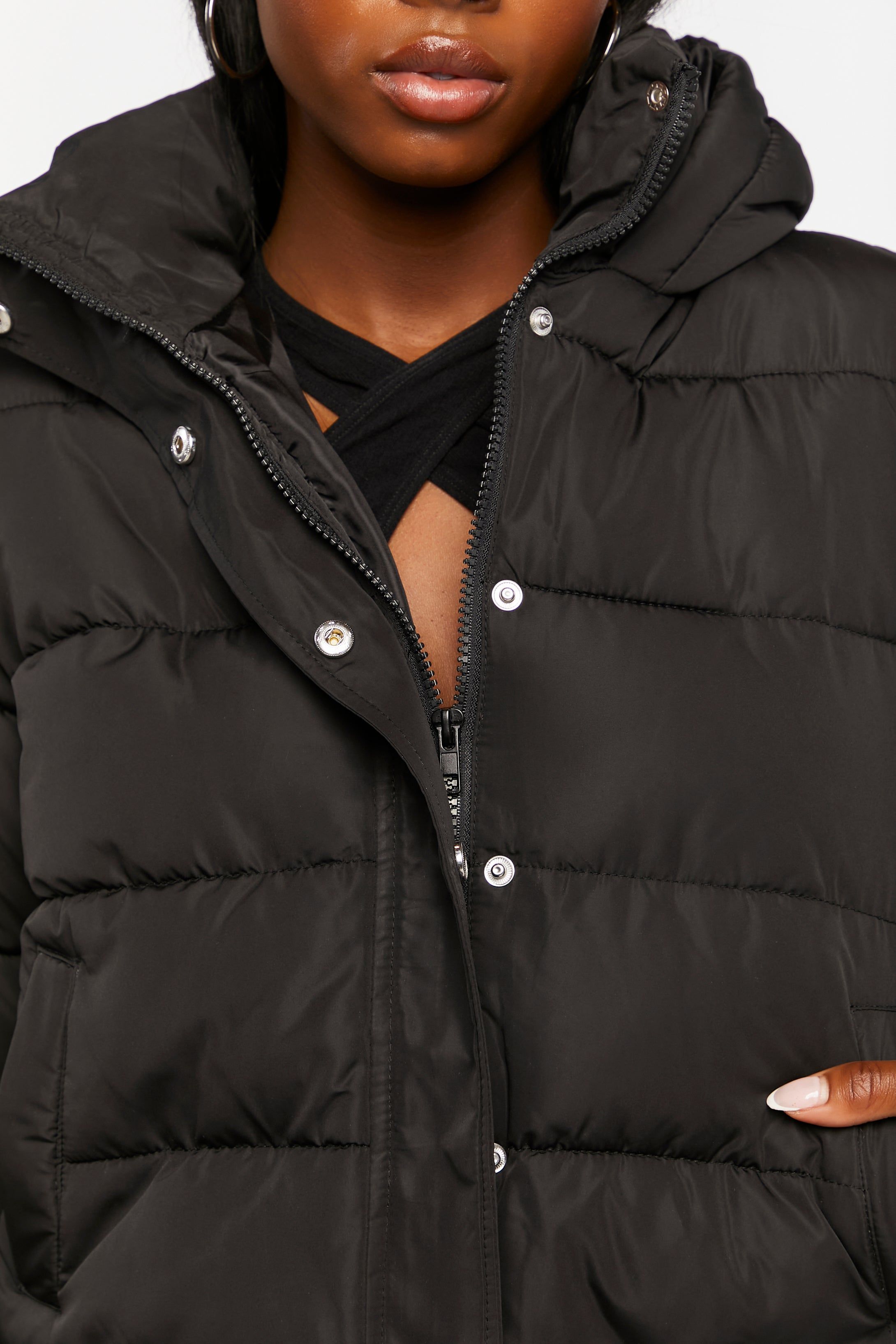 Hooded Puffer Jacket sold by Urban Planet product image thumbnail 8