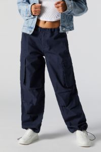 Coloured Cargo Parachute Pant sold by Urban Planet