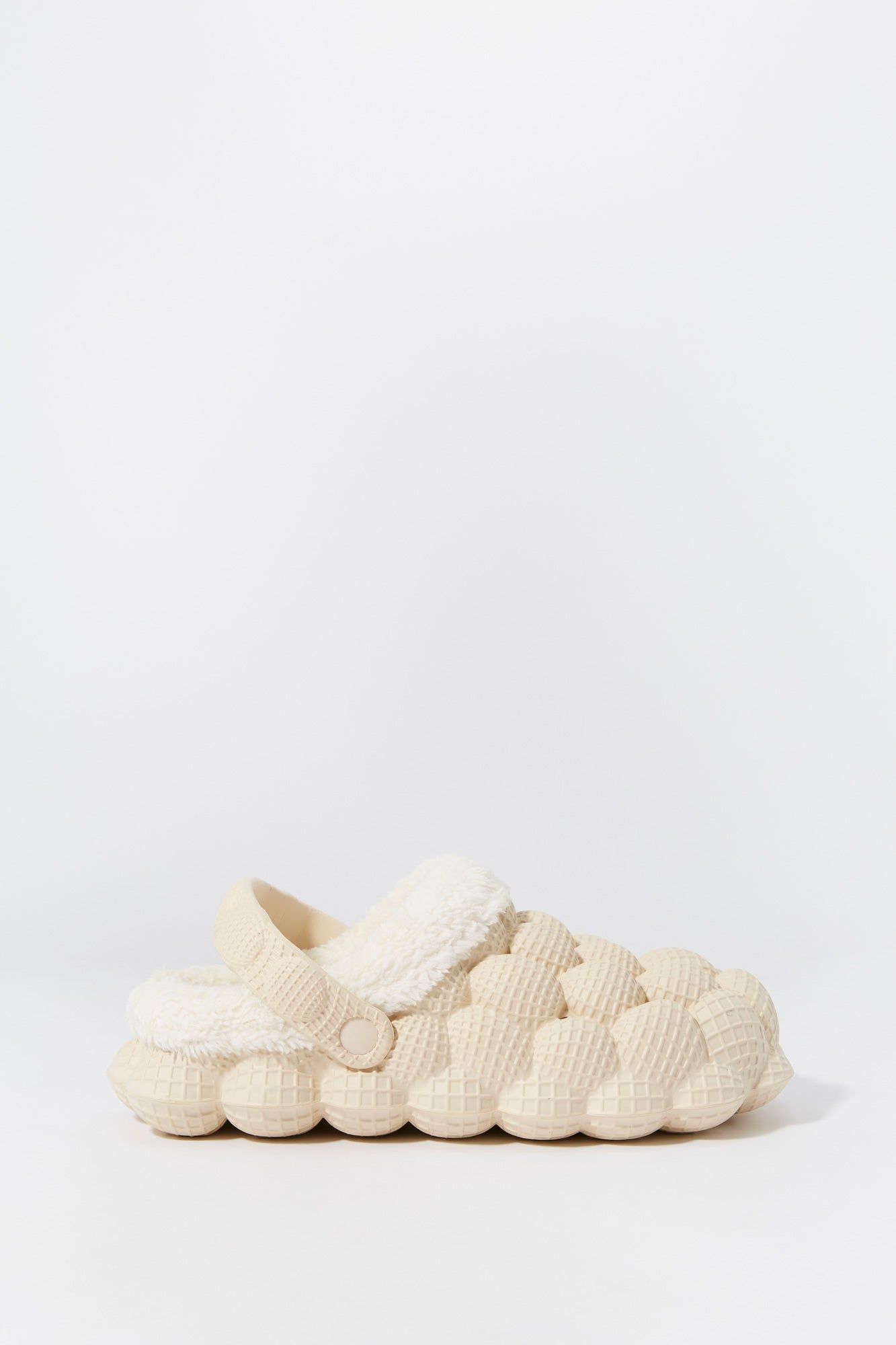 Faux Fur Lined Bubble Slide sold by Urban Planet product image thumbnail 5