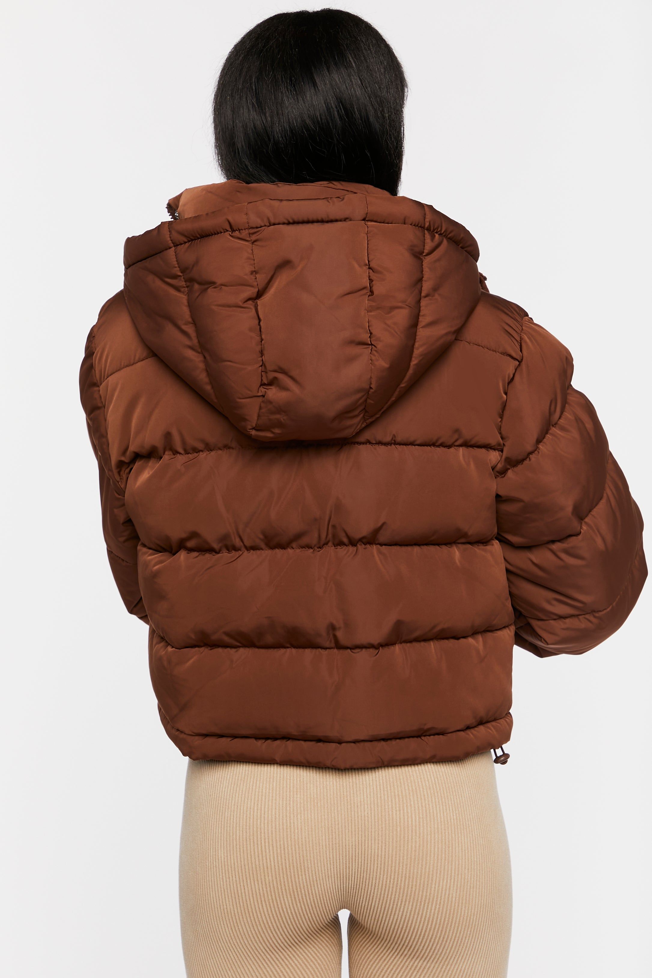 Hooded Puffer Jacket sold by Urban Planet product image thumbnail 2