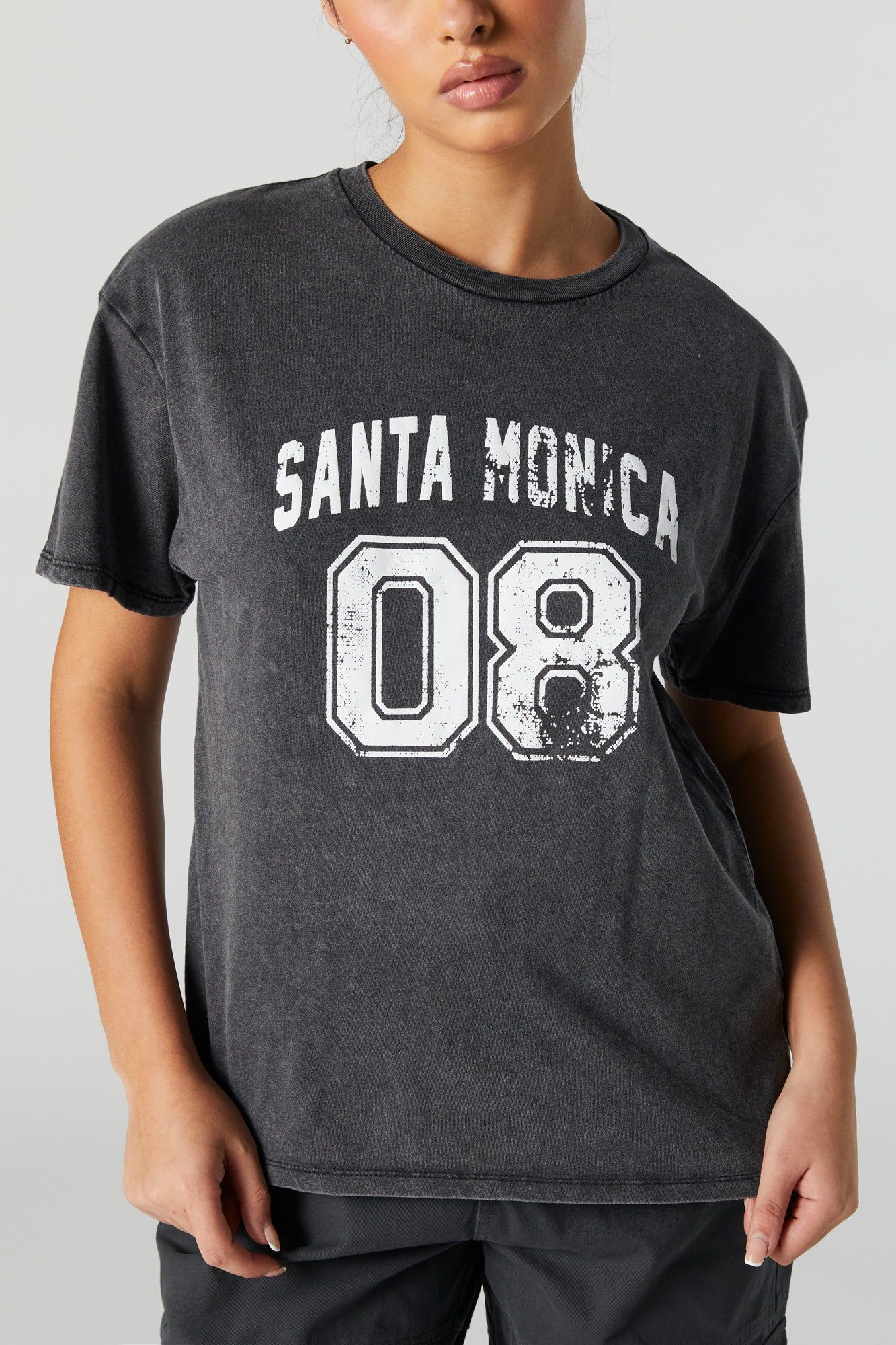Santa Monica Graphic Boyfriend T-Shirt sold by Urban Planet
