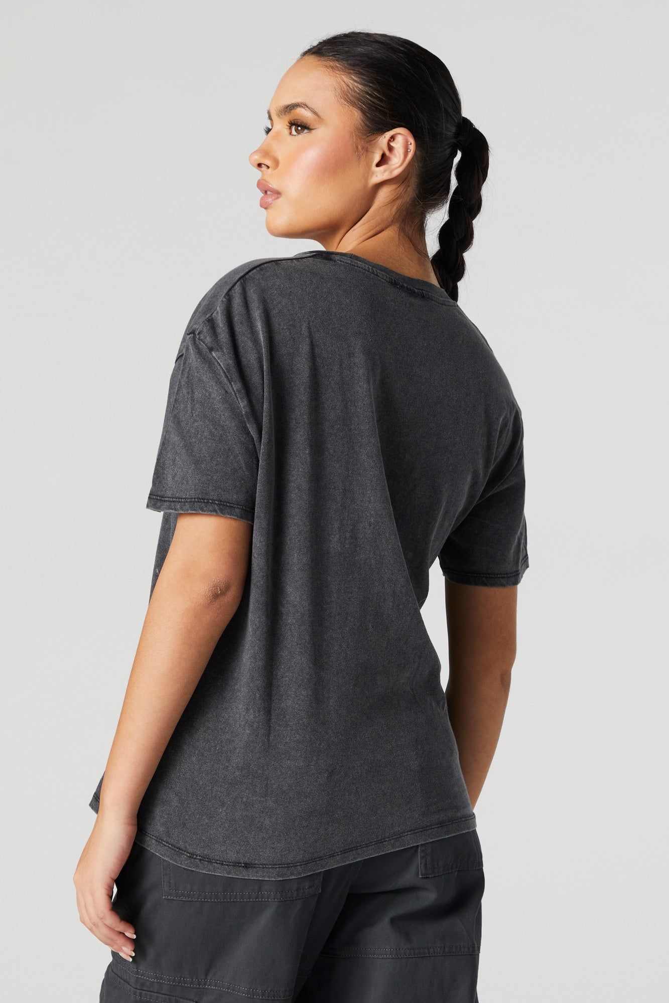 Santa Monica Graphic Boyfriend T-Shirt sold by Urban Planet product image thumbnail 4