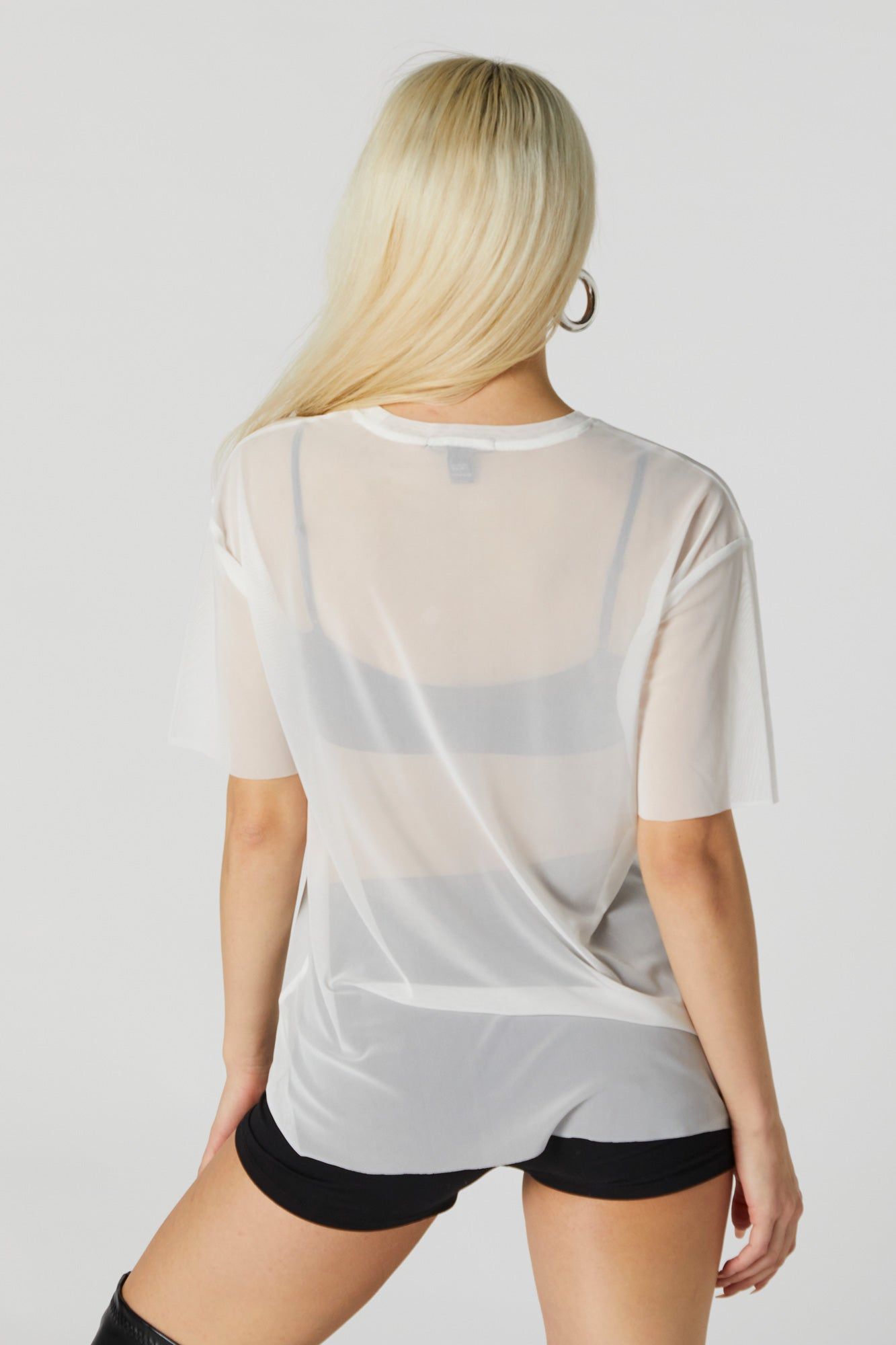 T-shirt ras du cou en filet sold by Urban Planet product image thumbnail 5