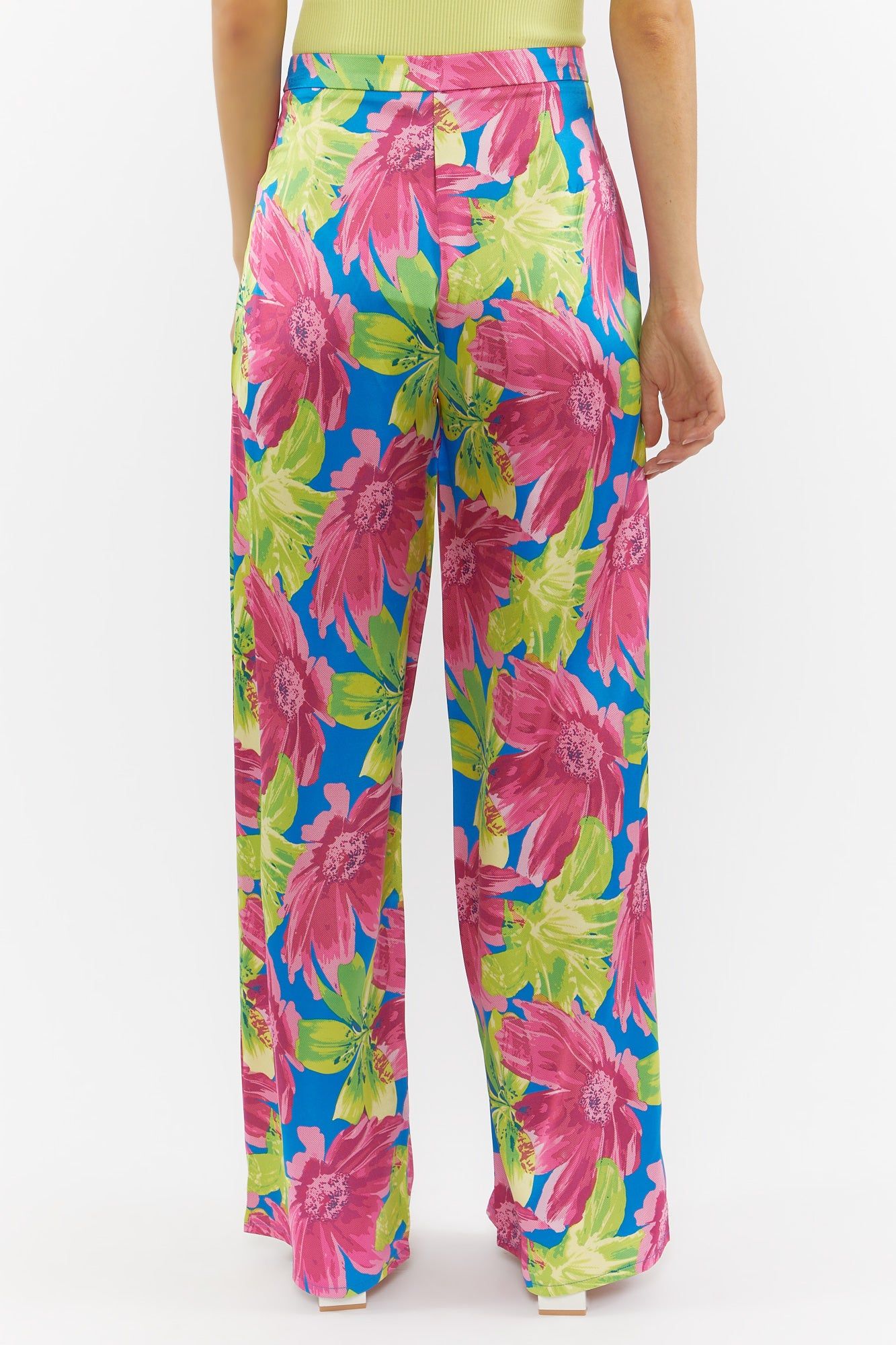 Floral Print Wide Leg Pant sold by Urban Planet product image thumbnail 4