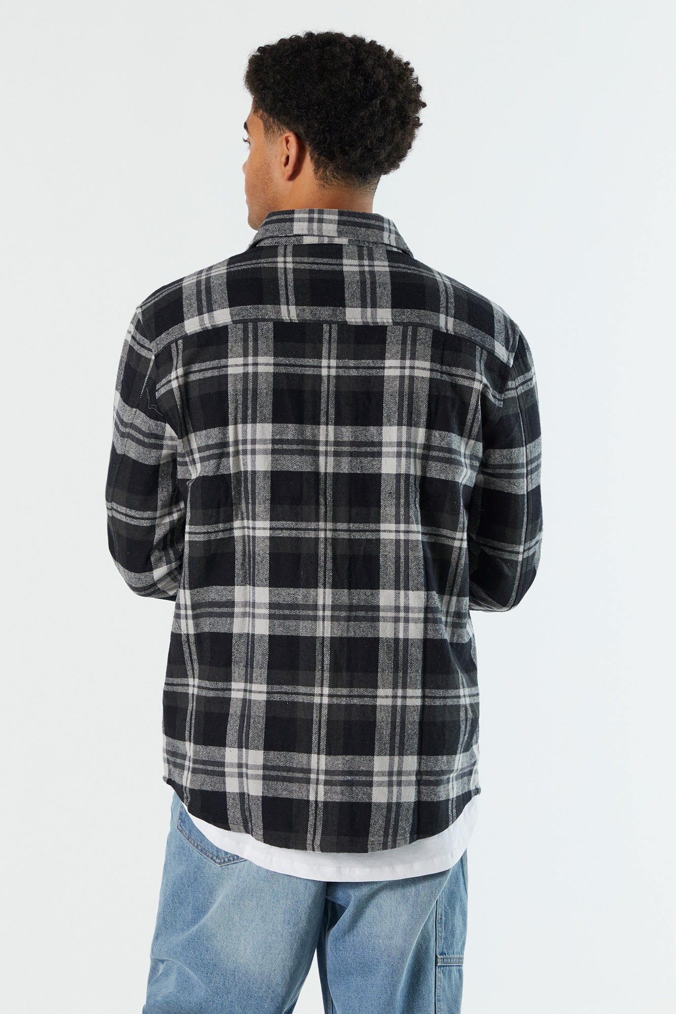Plaid Flannel sold by Urban Planet product image thumbnail 5