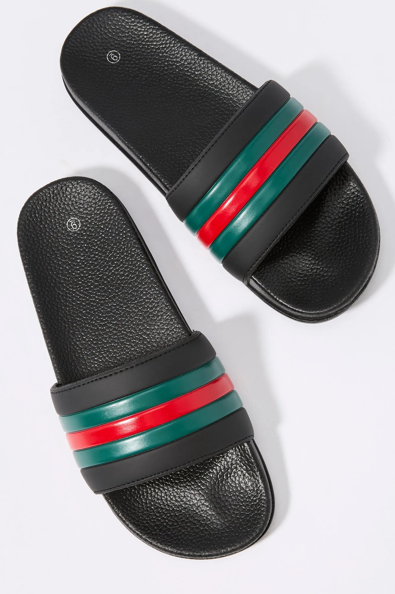 Striped Slide sold by Urban Planet product image thumbnail 4