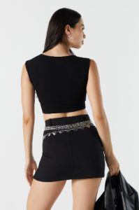 Slit Mini Skirt sold by Urban Planet