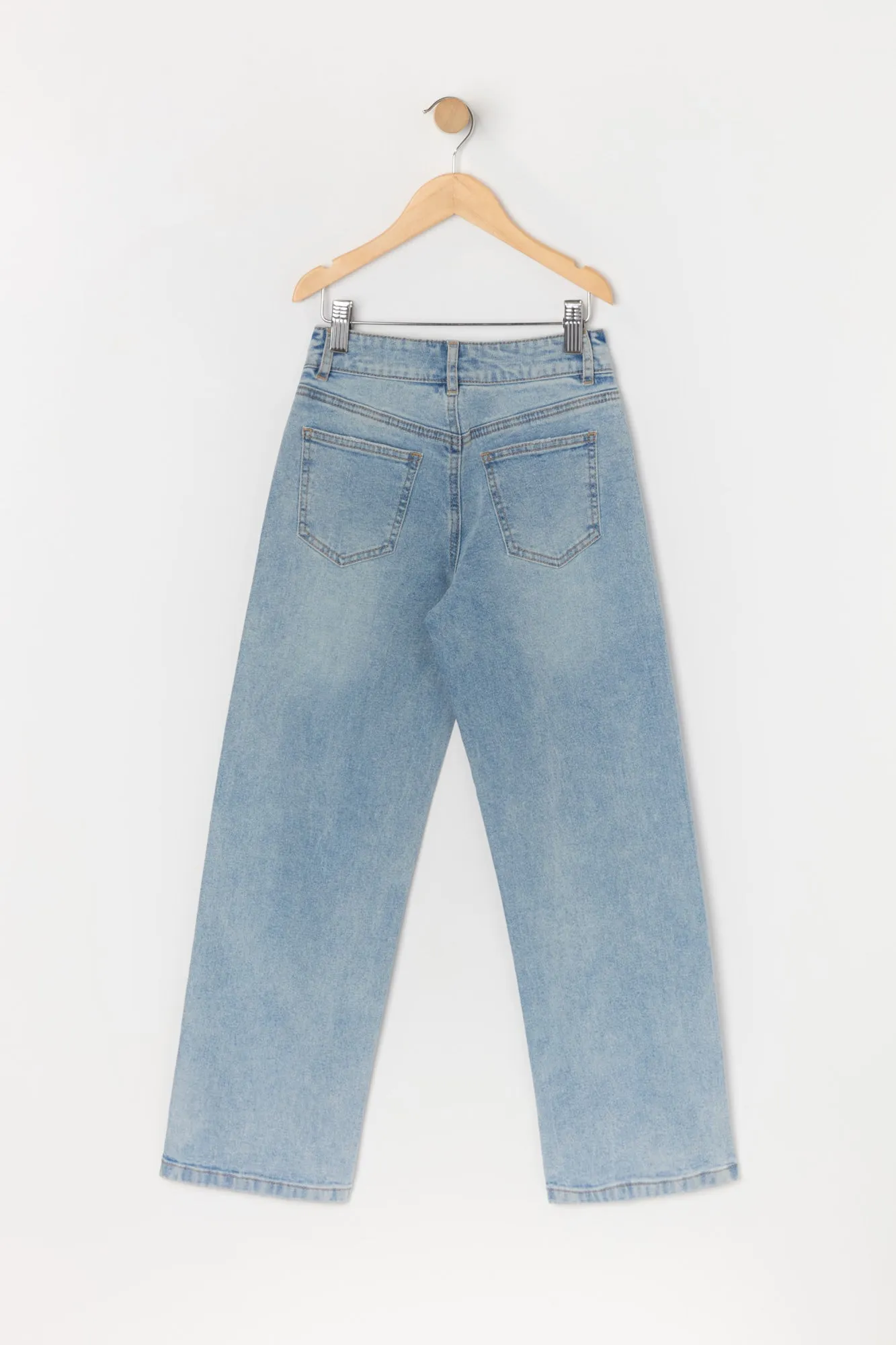 Girls Rhinestone Wide Leg Jean sold by Urban Planet product image thumbnail 4