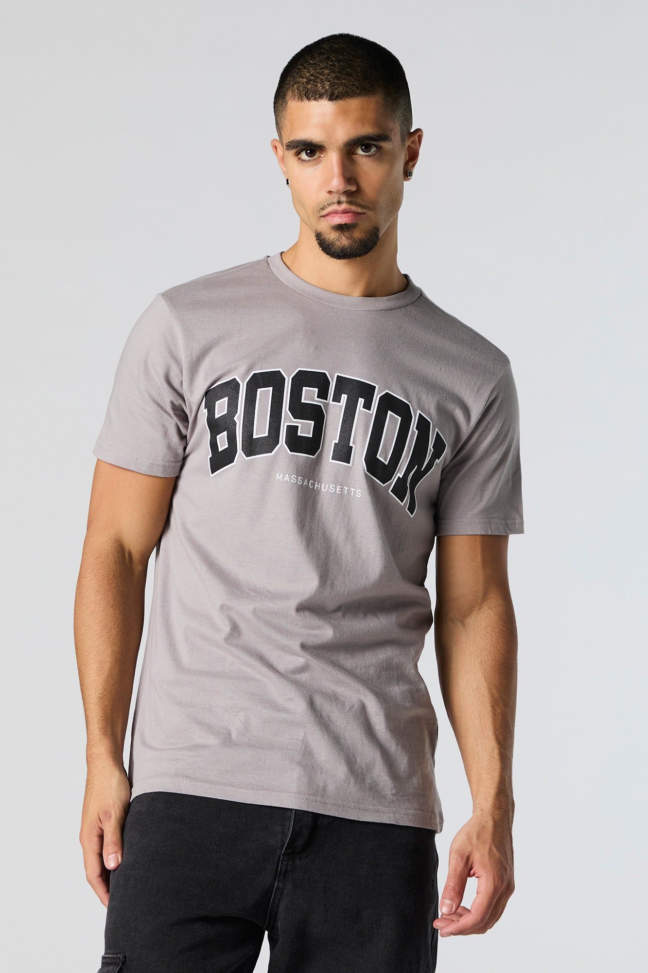 Boston Graphic T-Shirt sold by Urban Planet product image thumbnail 2