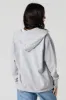 Haut surdimensionné à capuchon en molleton avec fermeture à glissière sold by Urban Planet