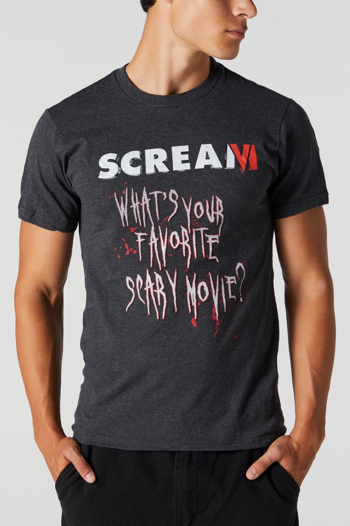 Scream Graphic T-Shirt sold by Urban Planet product image thumbnail 2