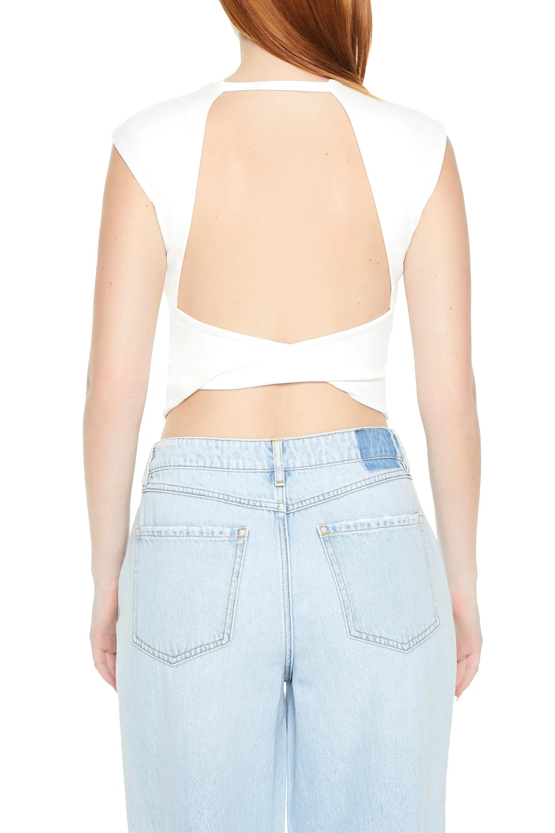 Contour Cut-Out Crop Top sold by Urban Planet product image thumbnail 2