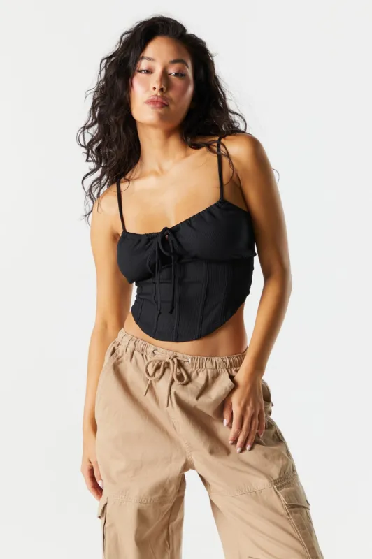 Corset Tank Top sold by Urban Planet