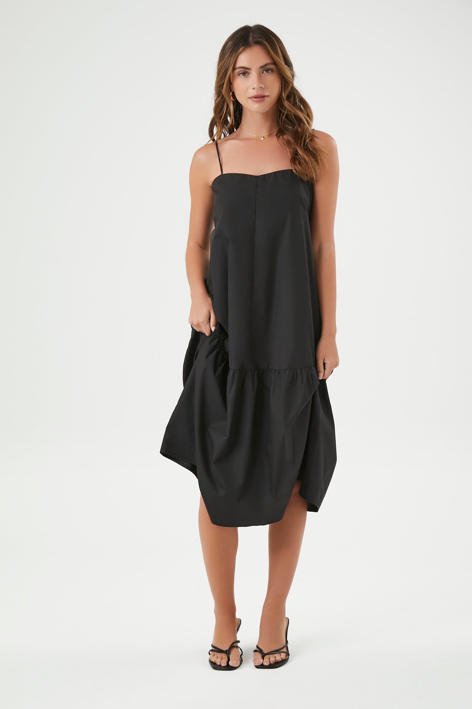 Tiered Cami Midi Dress sold by Urban Planet