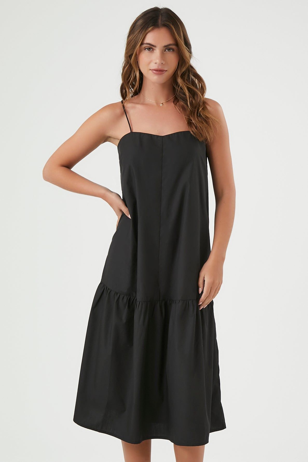 Tiered Cami Midi Dress sold by Urban Planet product image thumbnail 4