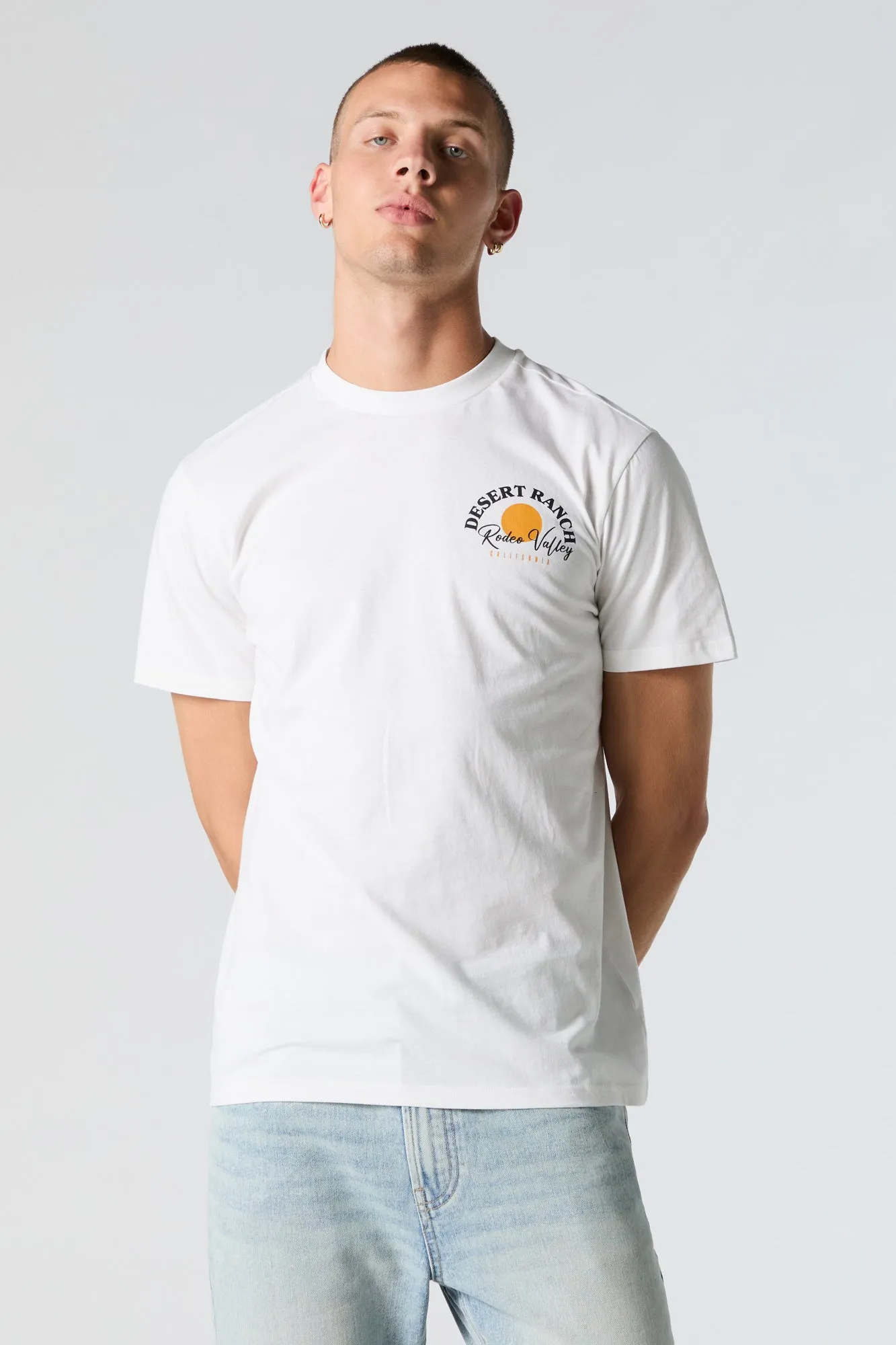 Desert Ranch Graphic T-Shirt sold by Urban Planet product image thumbnail 2