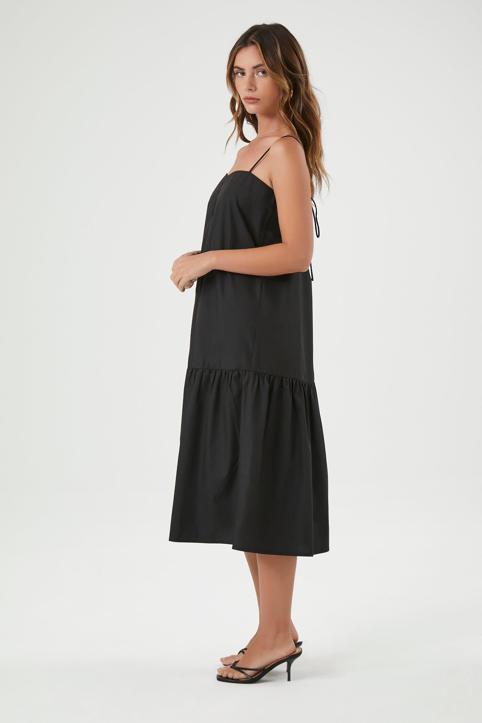 Tiered Cami Midi Dress sold by Urban Planet product image thumbnail 3