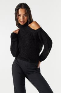 Cut Out Turtleneck Sweater sold by Urban Planet