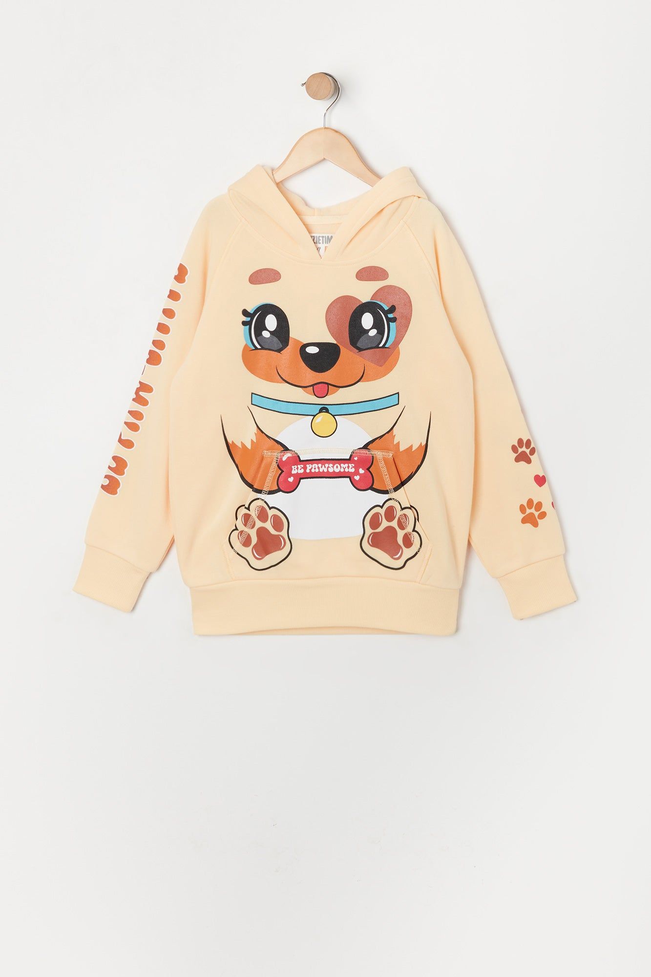Girls Brown Dog Character Hoodie sold by Urban Planet product image thumbnail 3