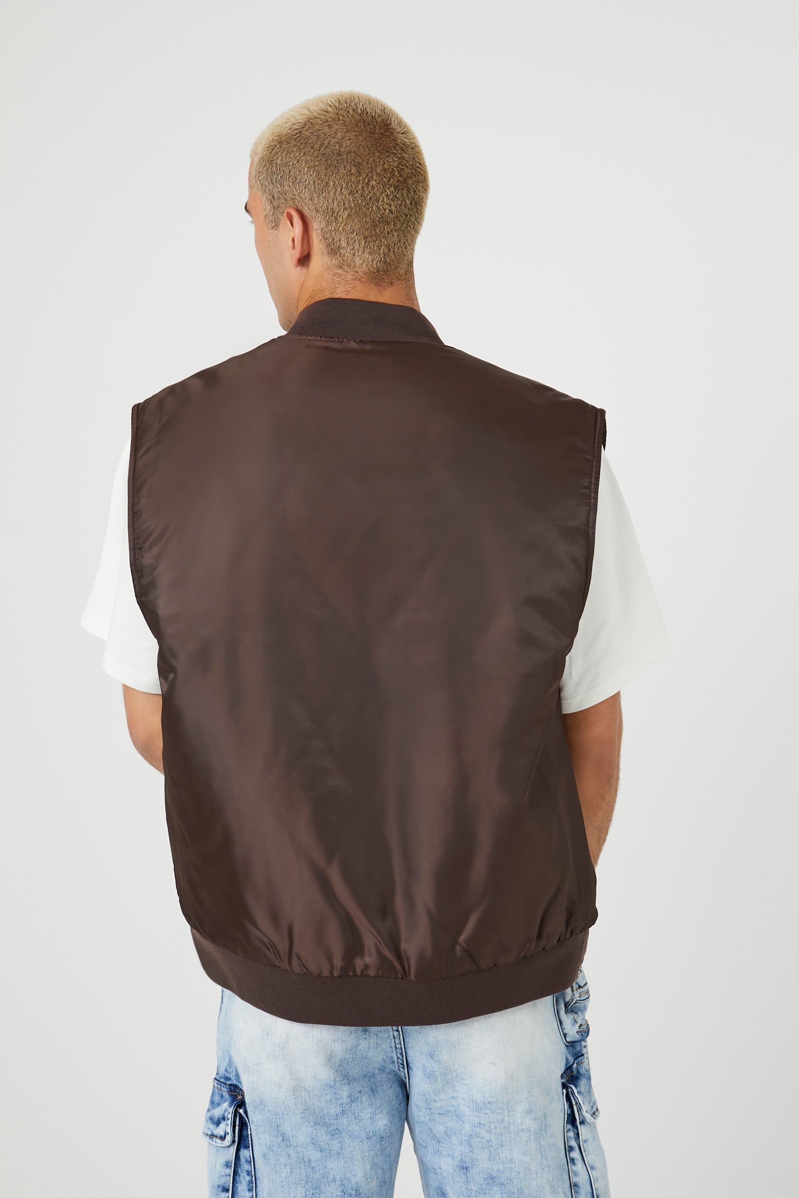 Zip Up Vest sold by Urban Planet product image thumbnail 2