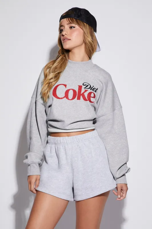 Diet Coke Graphic Fleece Sweatshirt sold by Urban Planet
