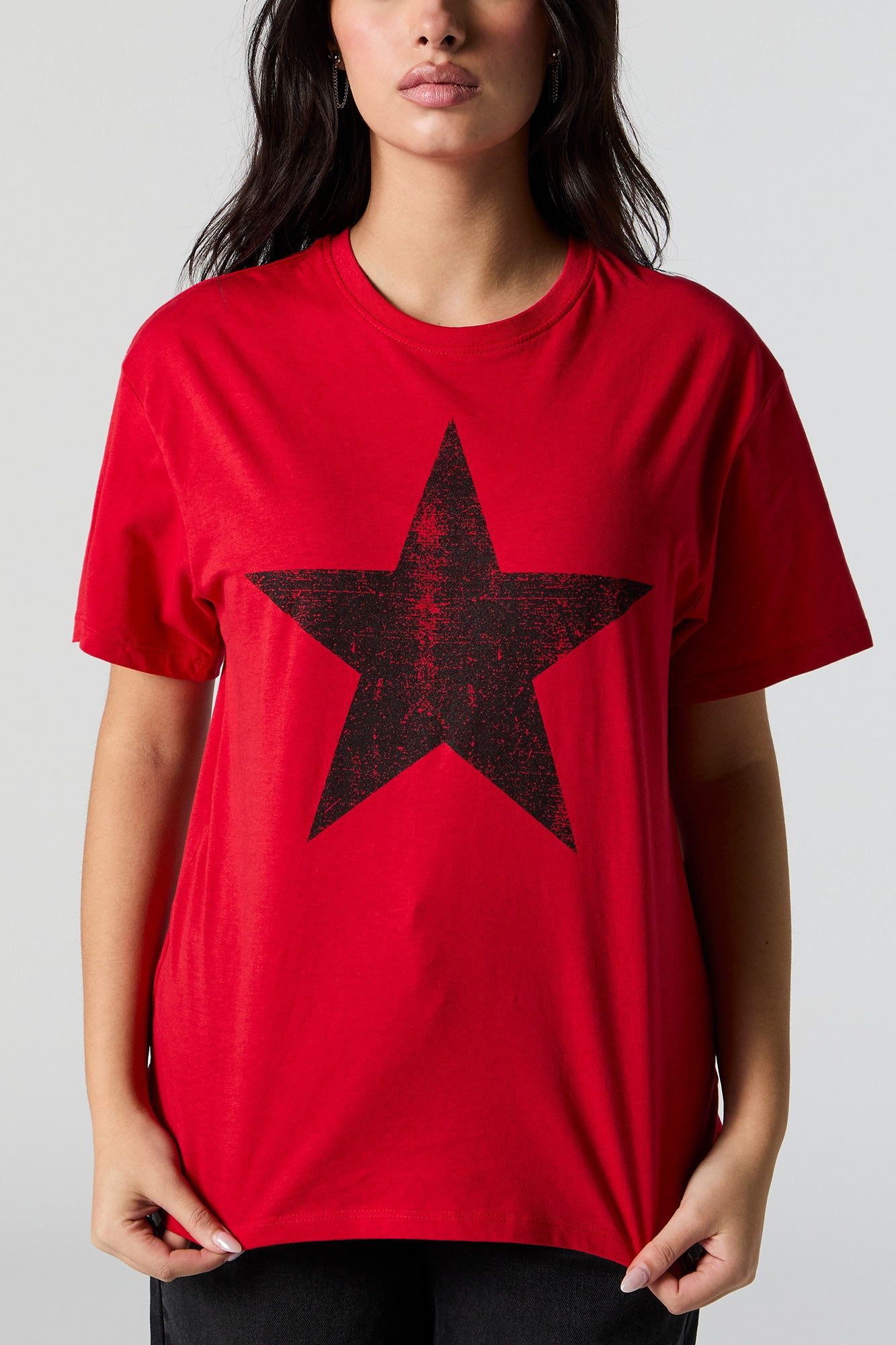 Distressed Star Graphic T-Shirt sold by Urban Planet
