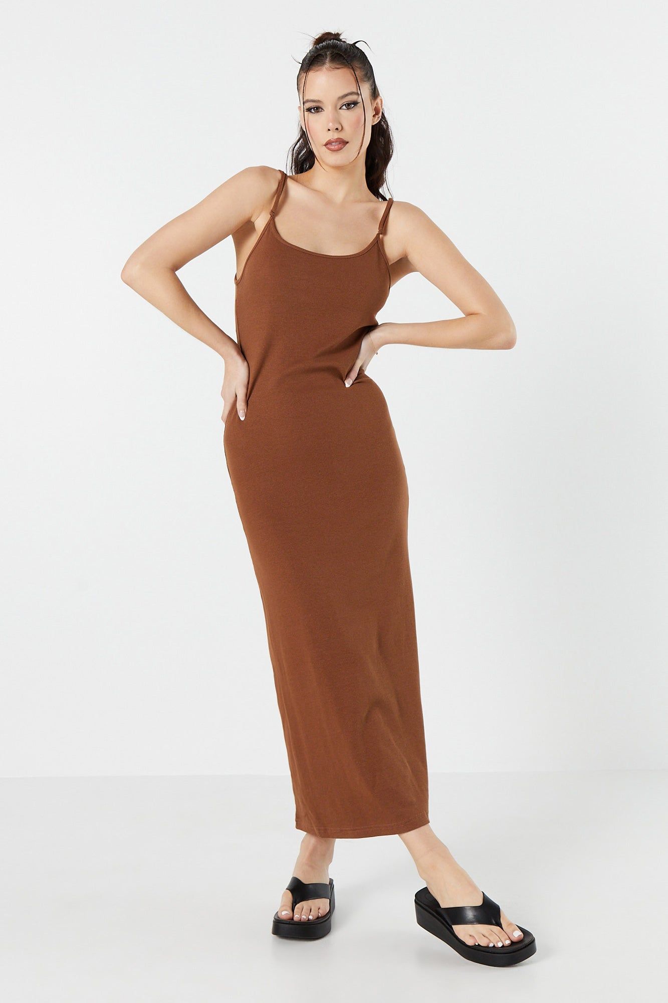Scoop Neck Maxi Dress sold by Urban Planet product image thumbnail 4