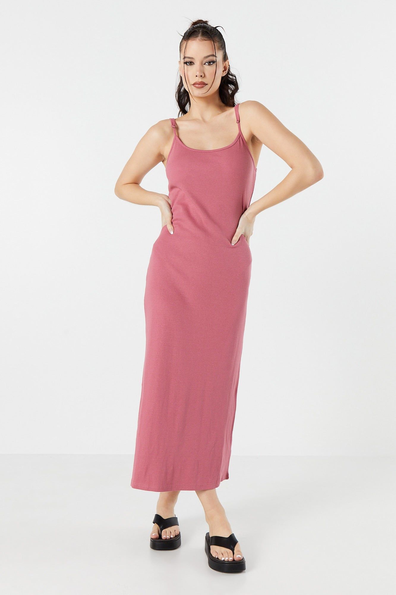 Scoop Neck Maxi Dress sold by Urban Planet