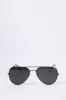 Black Aviator Sunglasses sold by Urban Planet