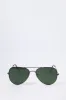 Black Aviator Sunglasses sold by Urban Planet