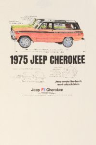 1975 Jeep Cherokee Graphic Boyfriend T-Shirt sold by Urban Planet