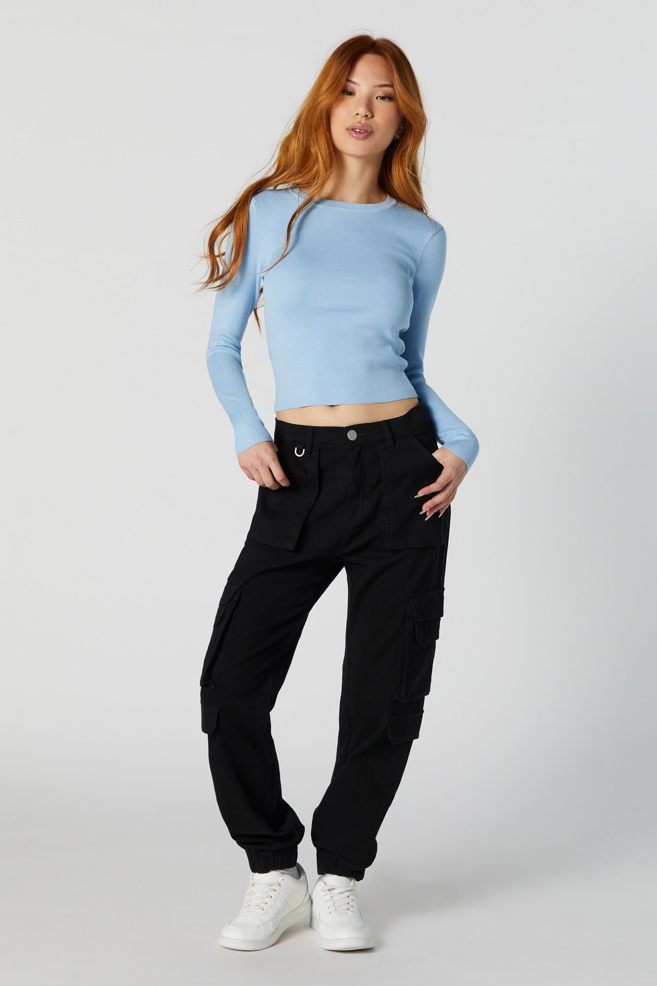 Ribbed Striped Long Sleeve Top sold by Urban Planet product image thumbnail 15