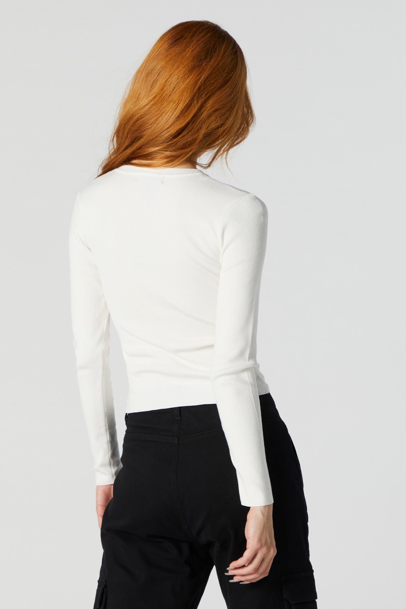 Ribbed Striped Long Sleeve Top sold by Urban Planet product image thumbnail 11