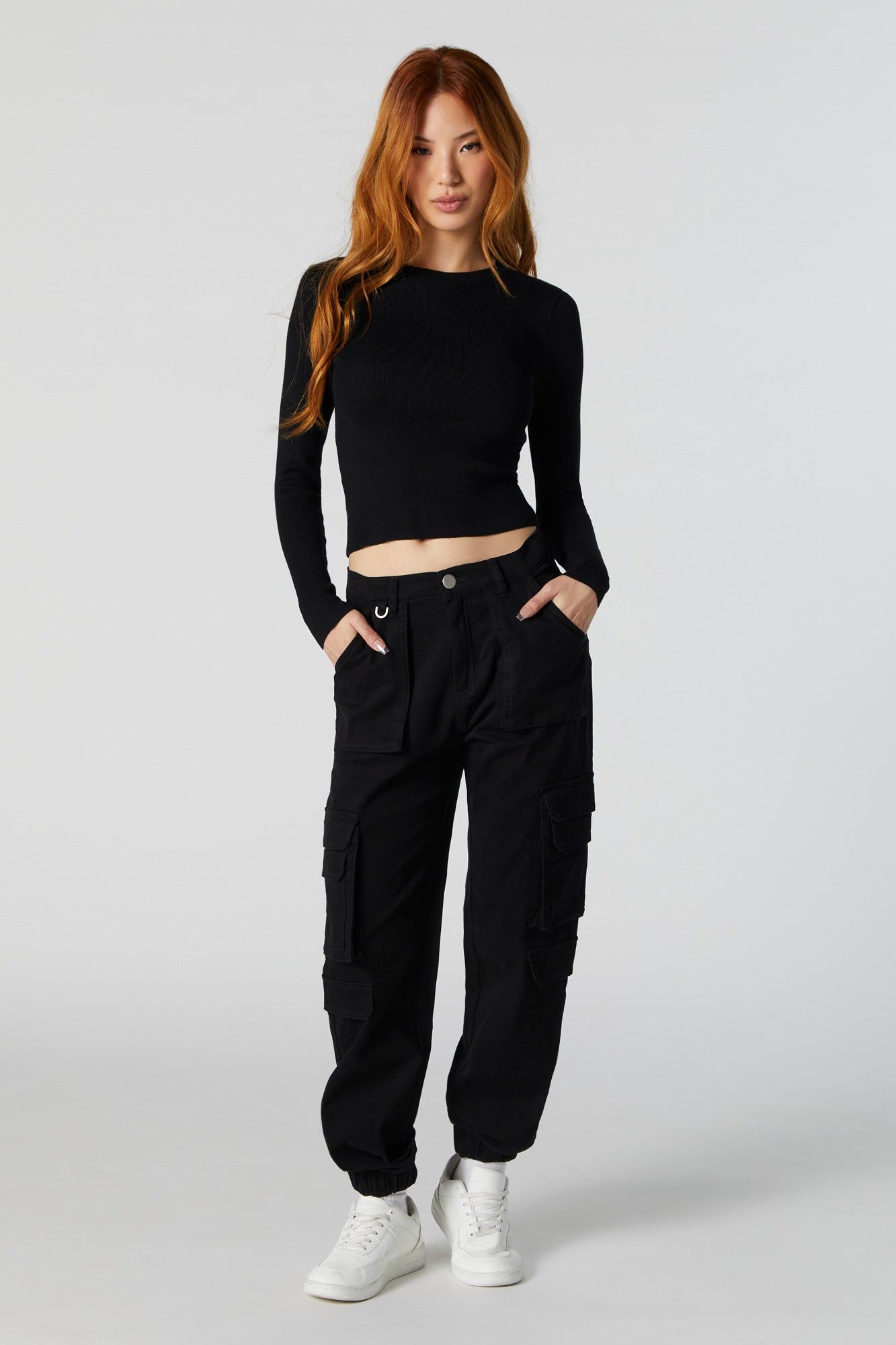 Ribbed Striped Long Sleeve Top sold by Urban Planet product image thumbnail 6