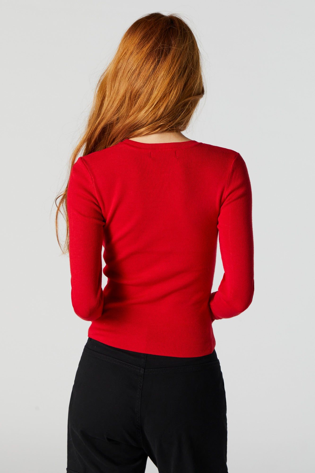 Ribbed Striped Long Sleeve Top sold by Urban Planet product image thumbnail 2