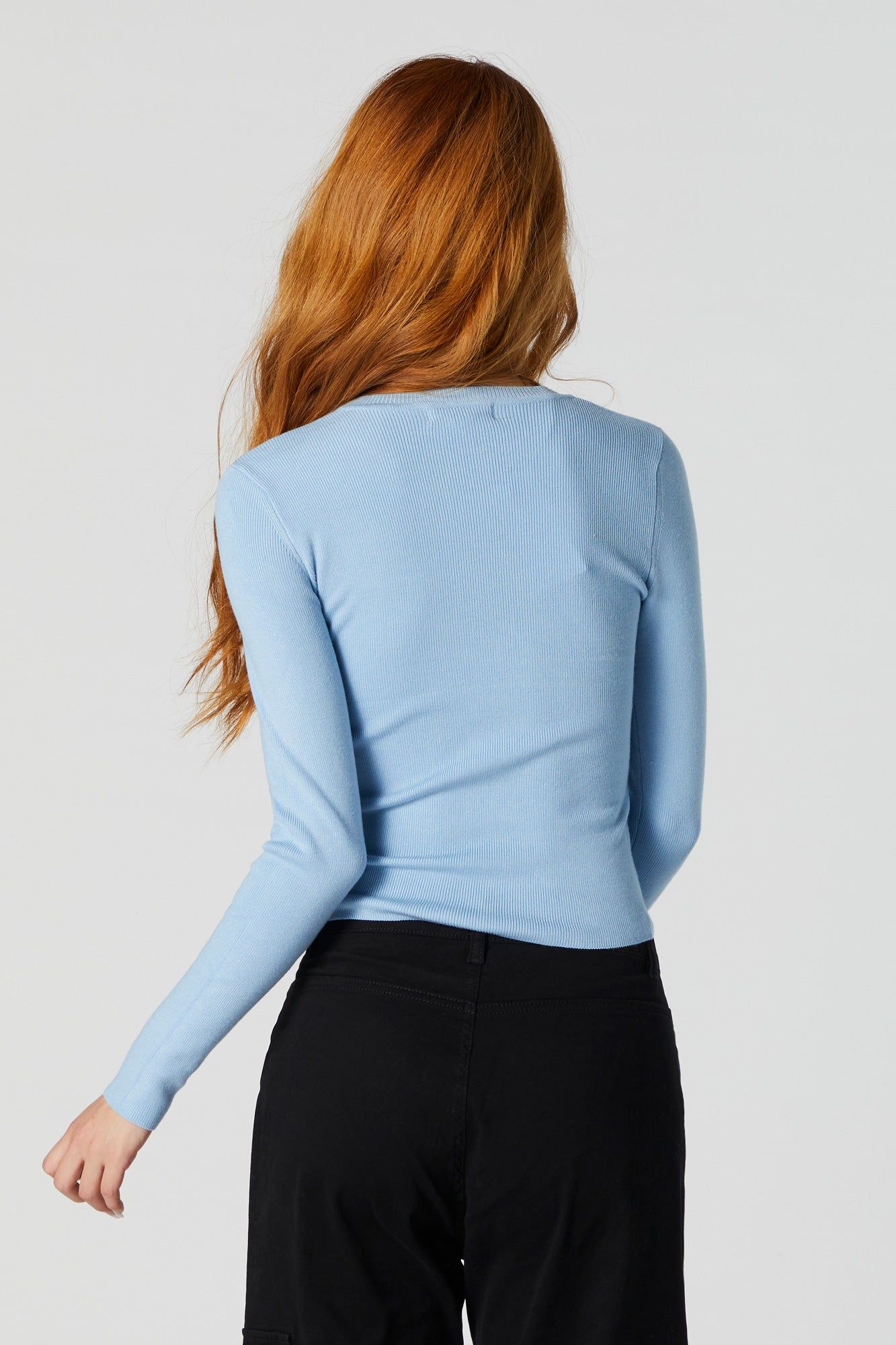 Ribbed Striped Long Sleeve Top sold by Urban Planet product image thumbnail 14