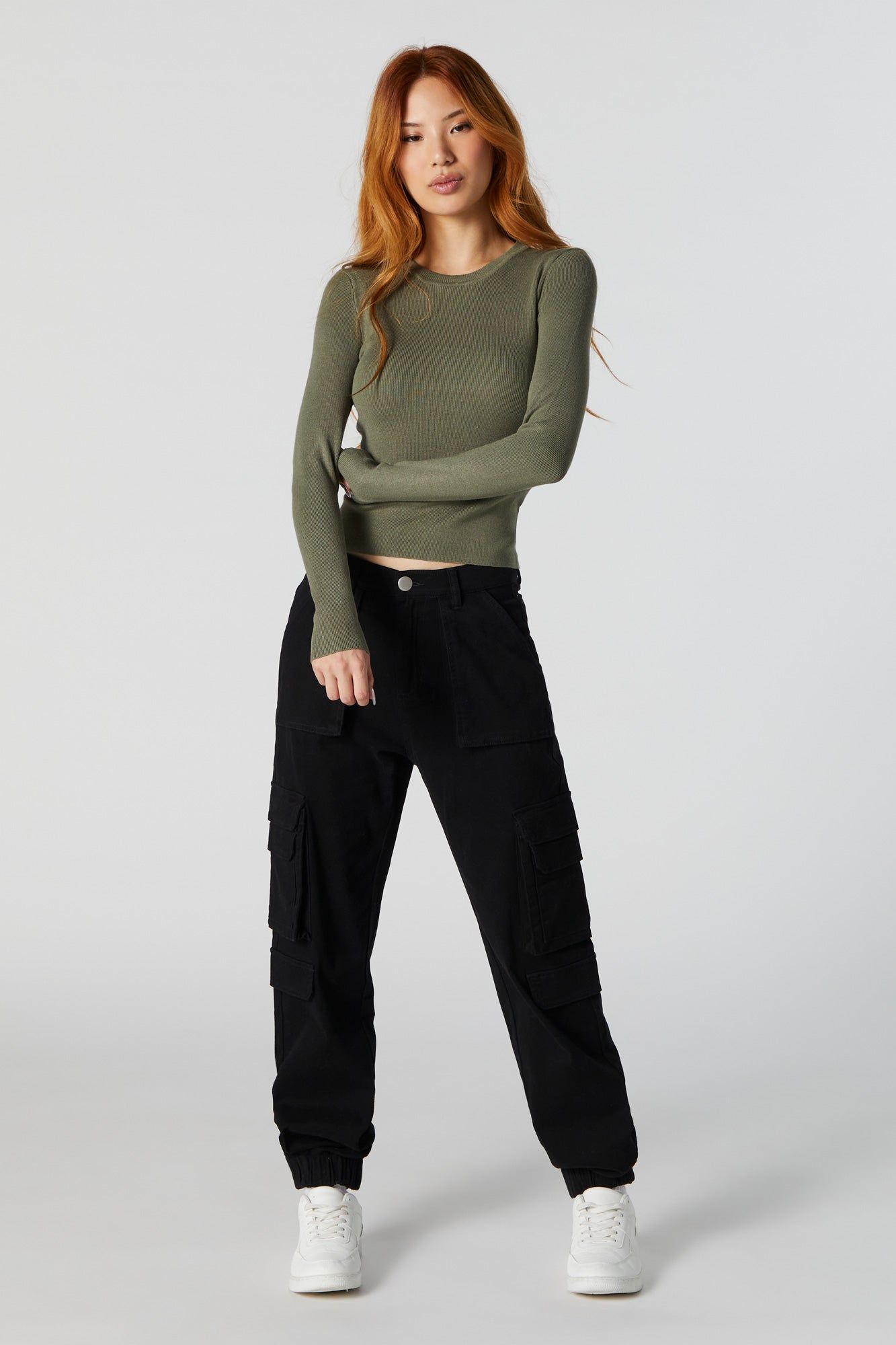 Ribbed Striped Long Sleeve Top sold by Urban Planet product image thumbnail 9