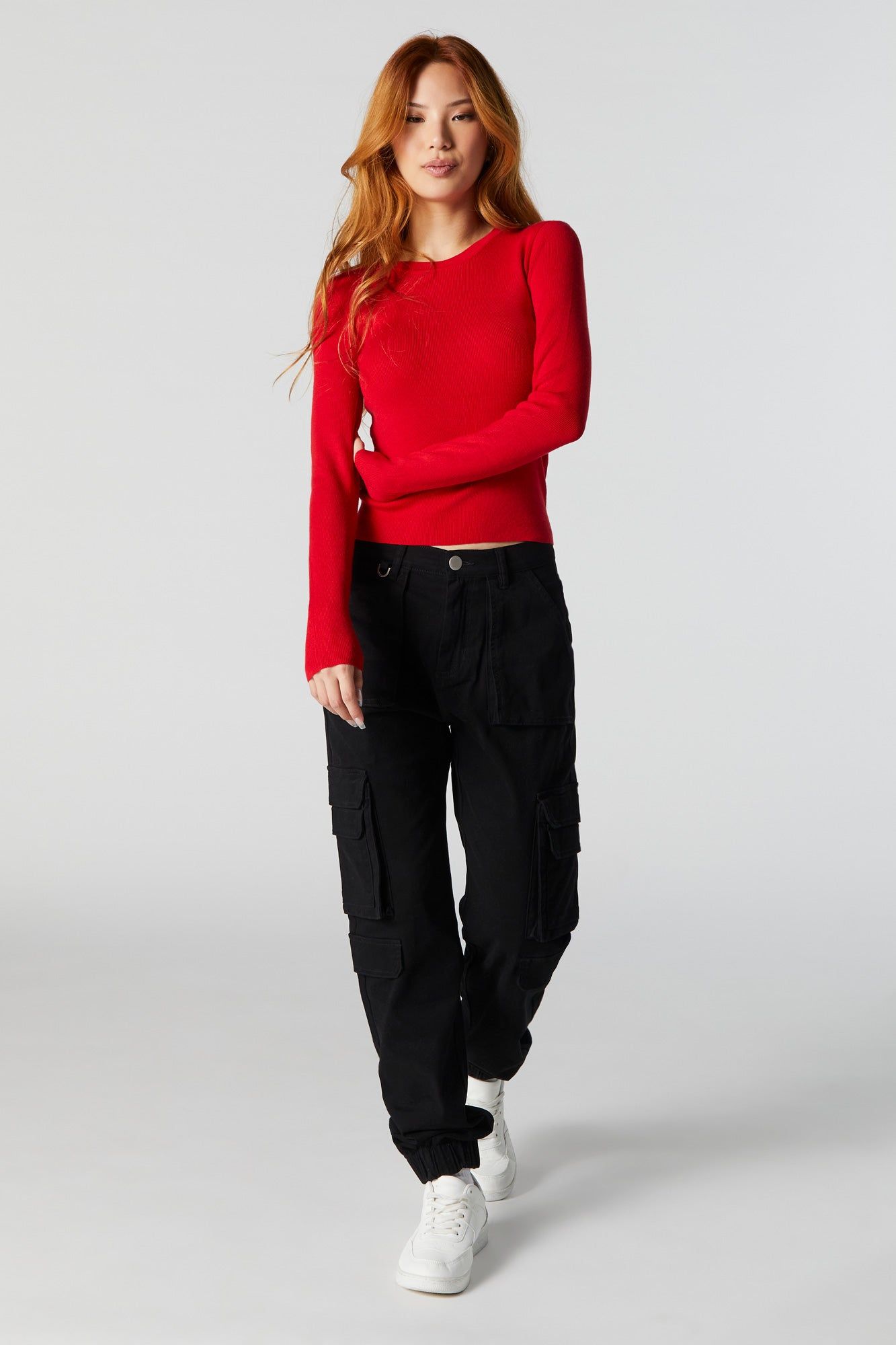 Ribbed Striped Long Sleeve Top sold by Urban Planet product image thumbnail 3