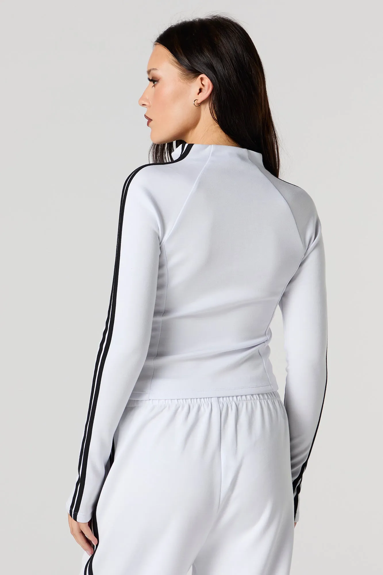 Blouson Active rayé avec fermeture à glissière sold by Urban Planet product image thumbnail 3