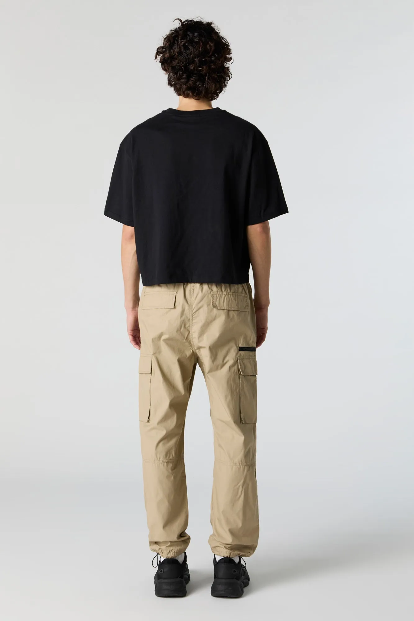 Zipper Pocket Parachute Cargo Jogger sold by Urban Planet product image thumbnail 3