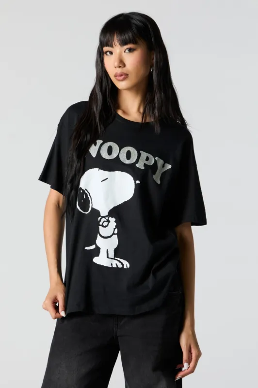 Snoopy Graphic Boyfriend T-Shirt sold by Urban Planet