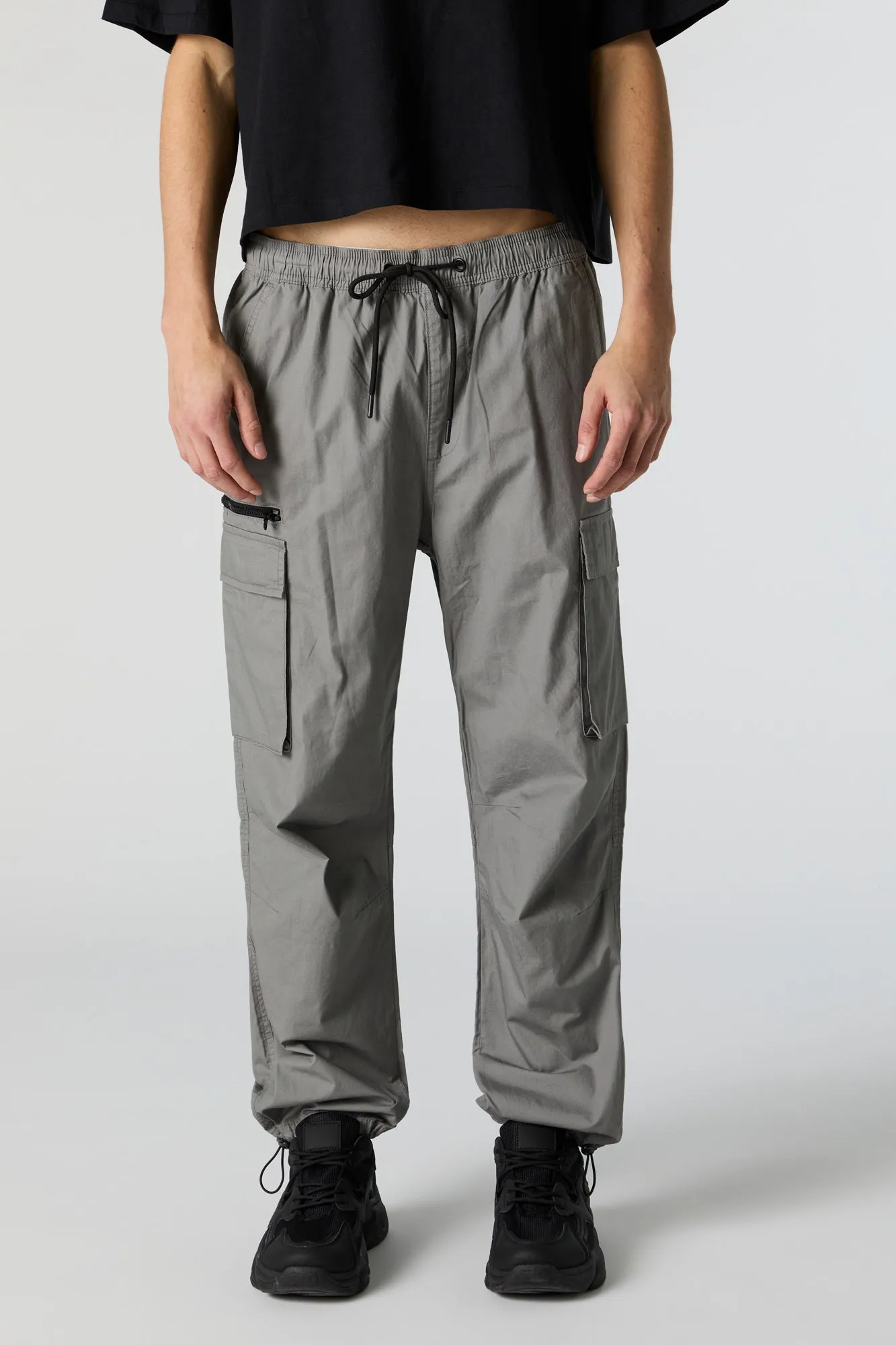 Zipper Pocket Parachute Cargo Jogger sold by Urban Planet product image thumbnail 5