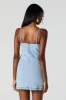 Minirobe en denim à encolure carrée sold by Urban Planet
