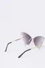 Rimless Butterfly Sunglasses sold by Urban Planet