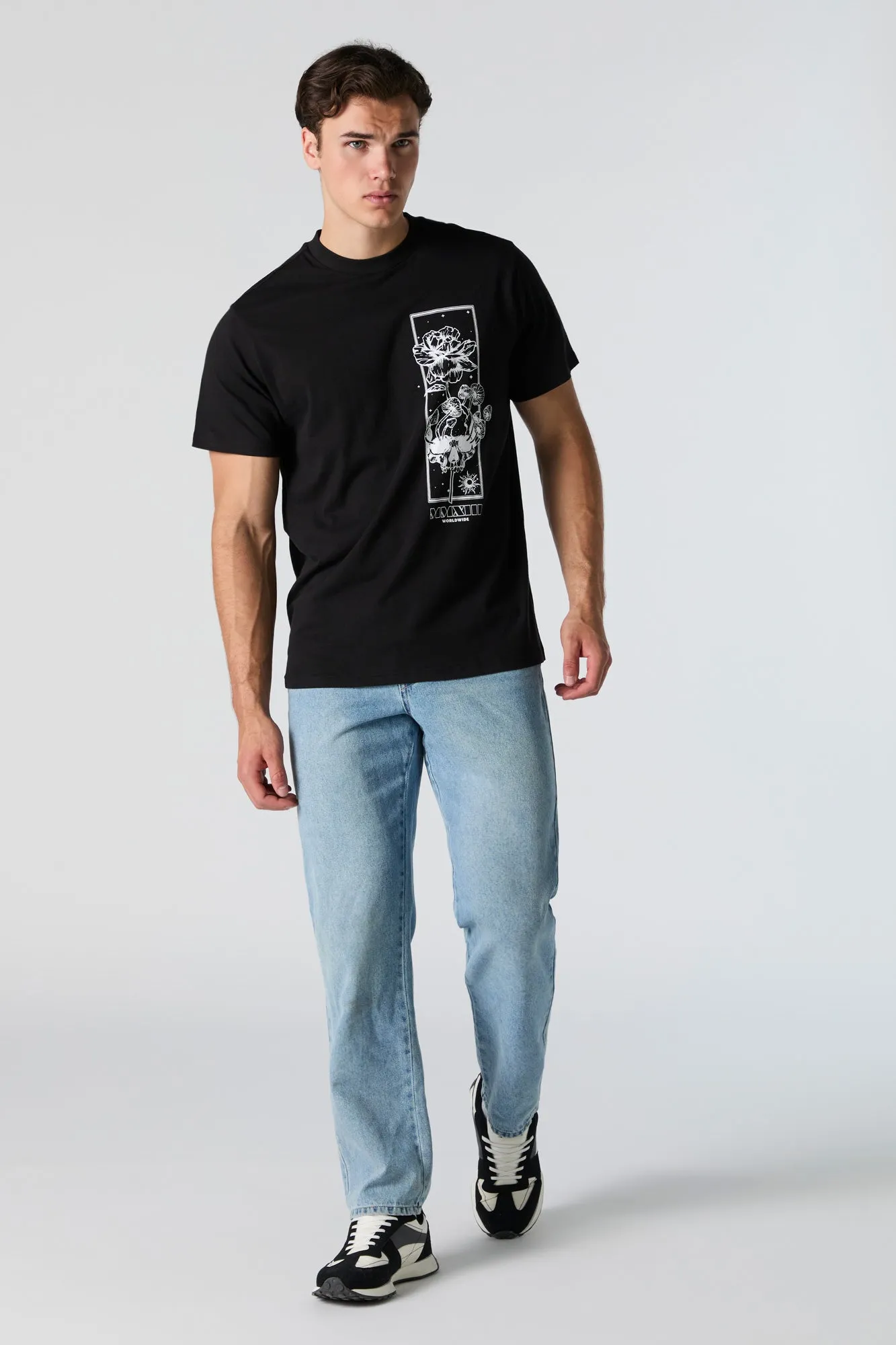 Worldwide Graphic T-Shirt sold by Urban Planet product image thumbnail 2