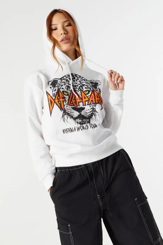 Def Leppard Graphic Hoodie sold by Urban Planet