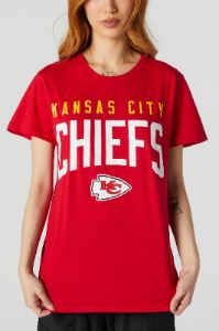Kansas City Chiefs Graphic Boyfriend T-Shirt sold by Urban Planet