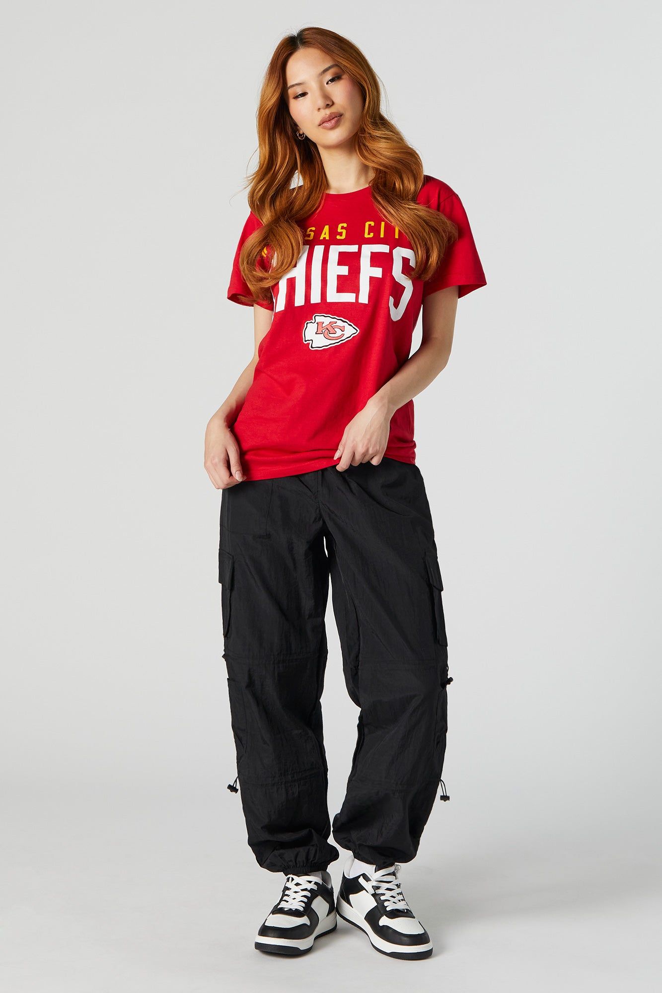 Kansas City Chiefs Graphic Boyfriend T-Shirt sold by Urban Planet product image thumbnail 3