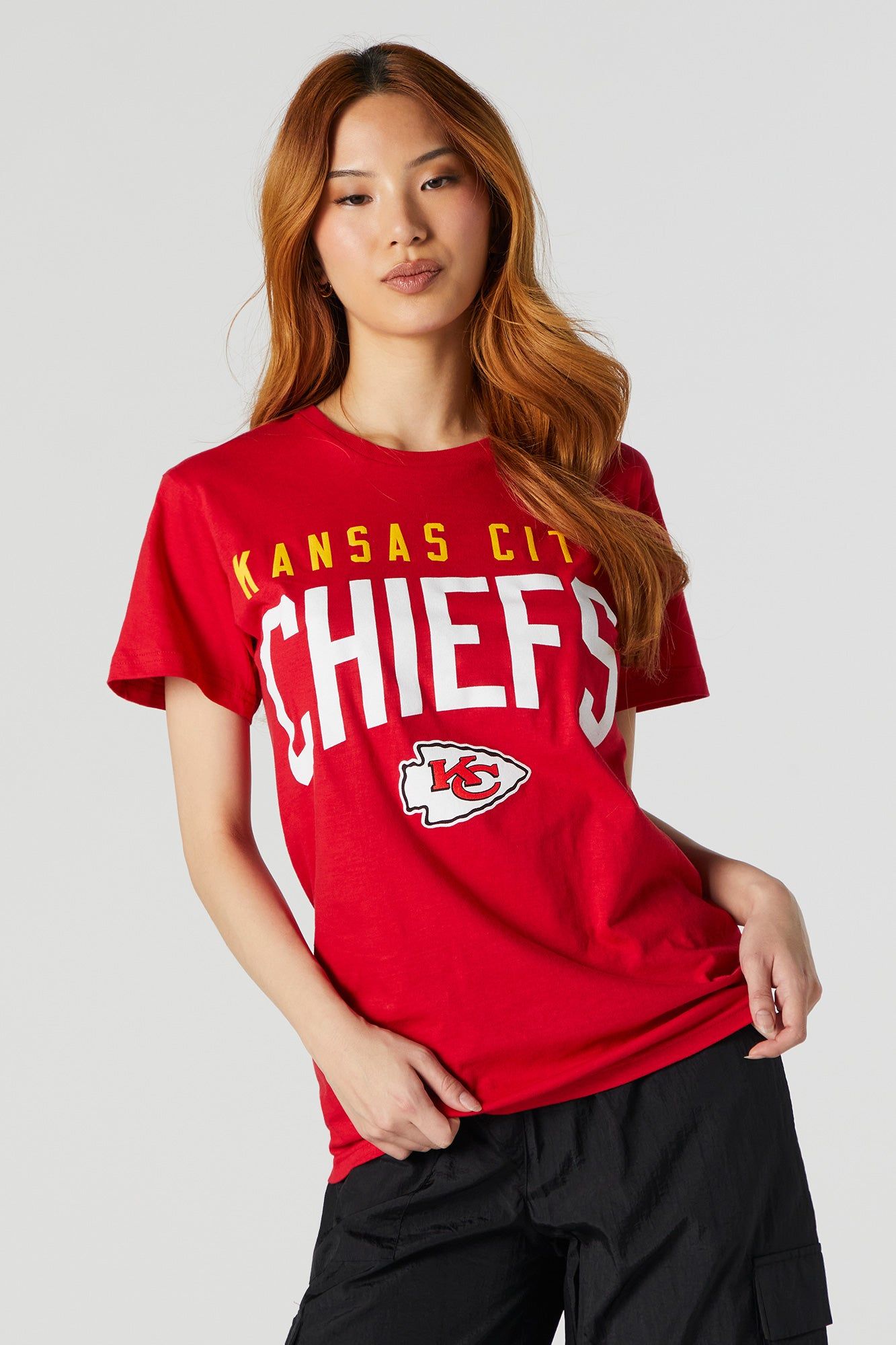 Kansas City Chiefs Graphic Boyfriend T-Shirt sold by Urban Planet product image thumbnail 2