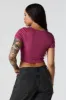 Ribbed Corset Short Sleeve Crop Top sold by Urban Planet